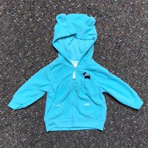 Scotty Dog Zip-Up Hoodie